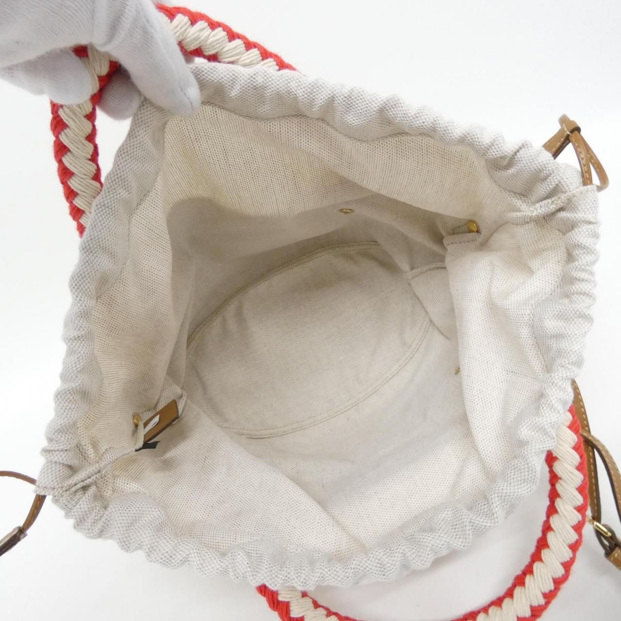 Prada Bag Handbag Gold — view 6