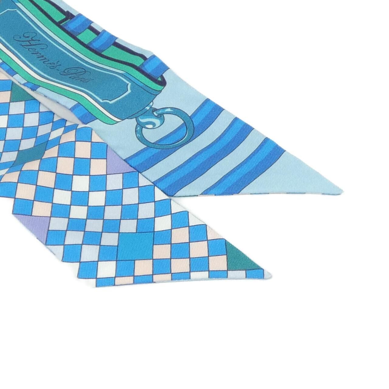 Hermes Colliers de Chiens Remix Twilly Scarf — view 2