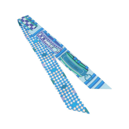 Hermes Colliers de Chiens Remix Twilly Scarf