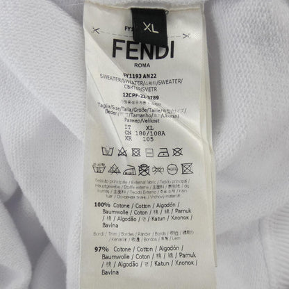 Fendi Hoodie White — view 3