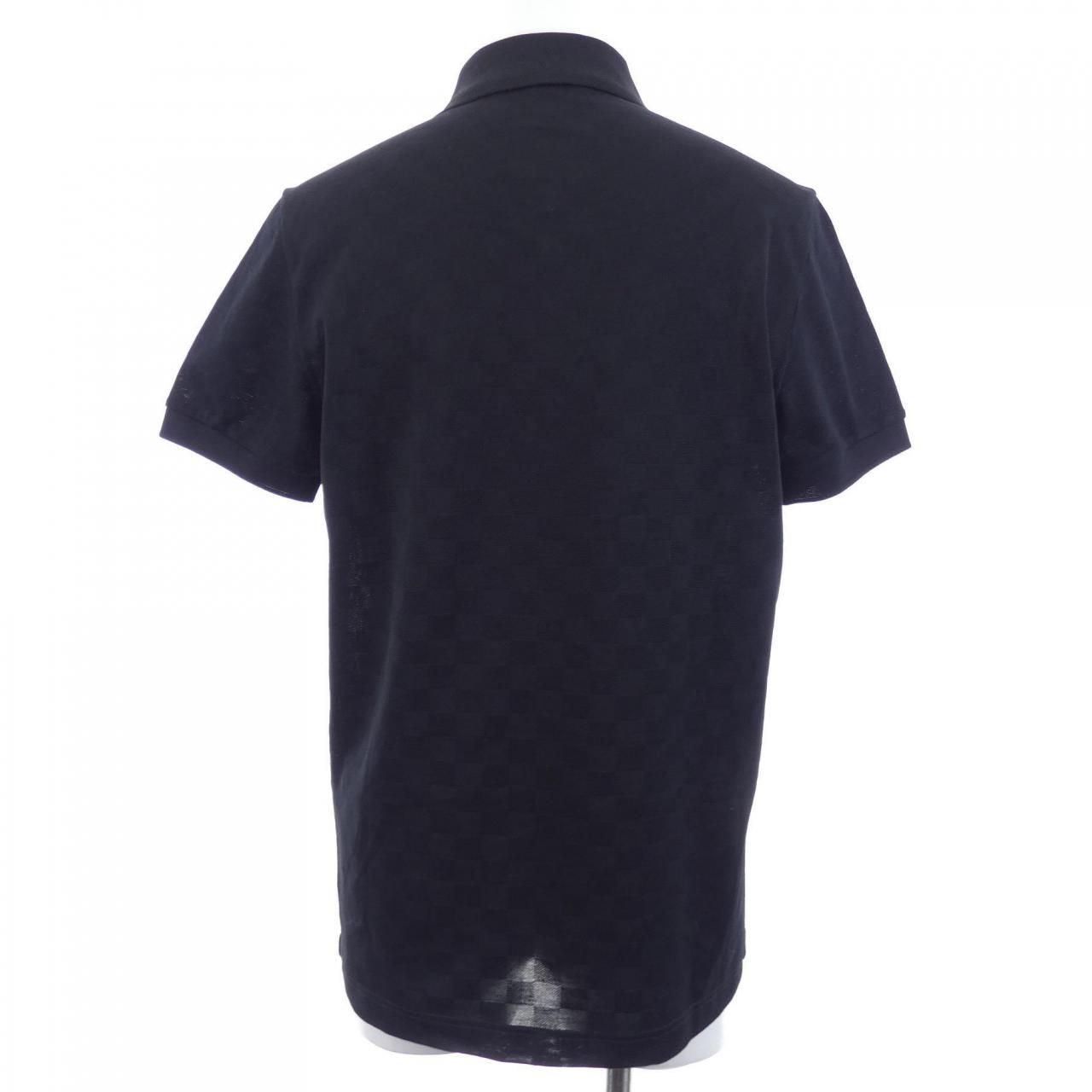 Louis Vuitton Cotton Pique Polo with Embroidered LV Patch — view 2