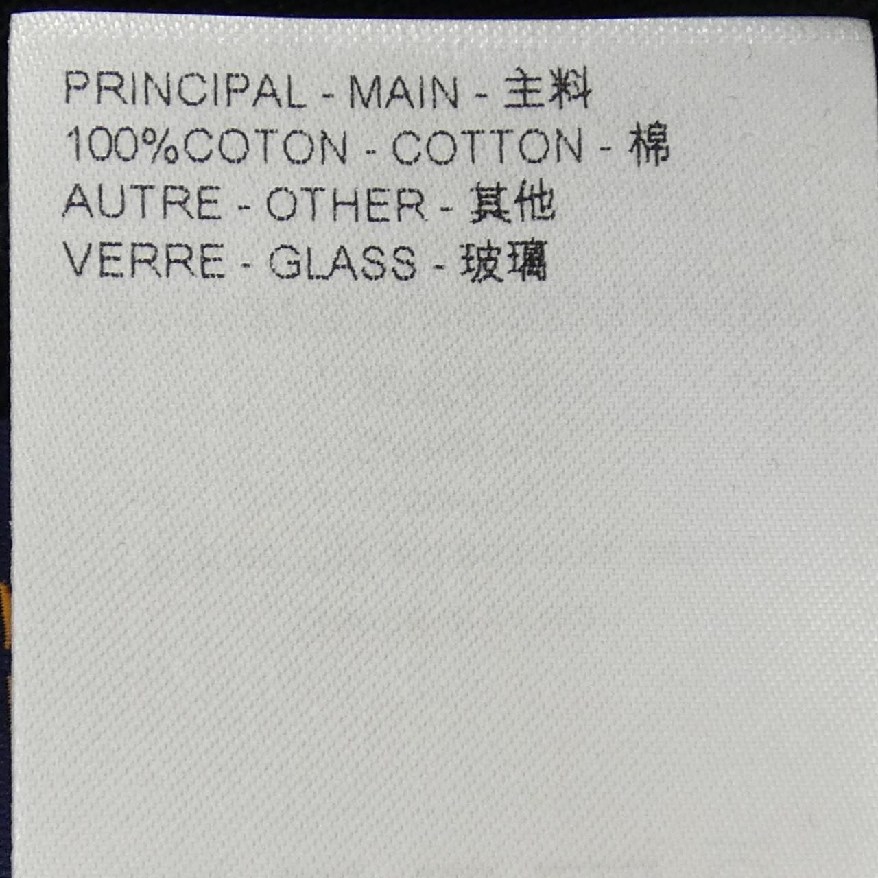 Louis Vuitton Cotton Pique Polo with Embroidered LV Patch — view 3