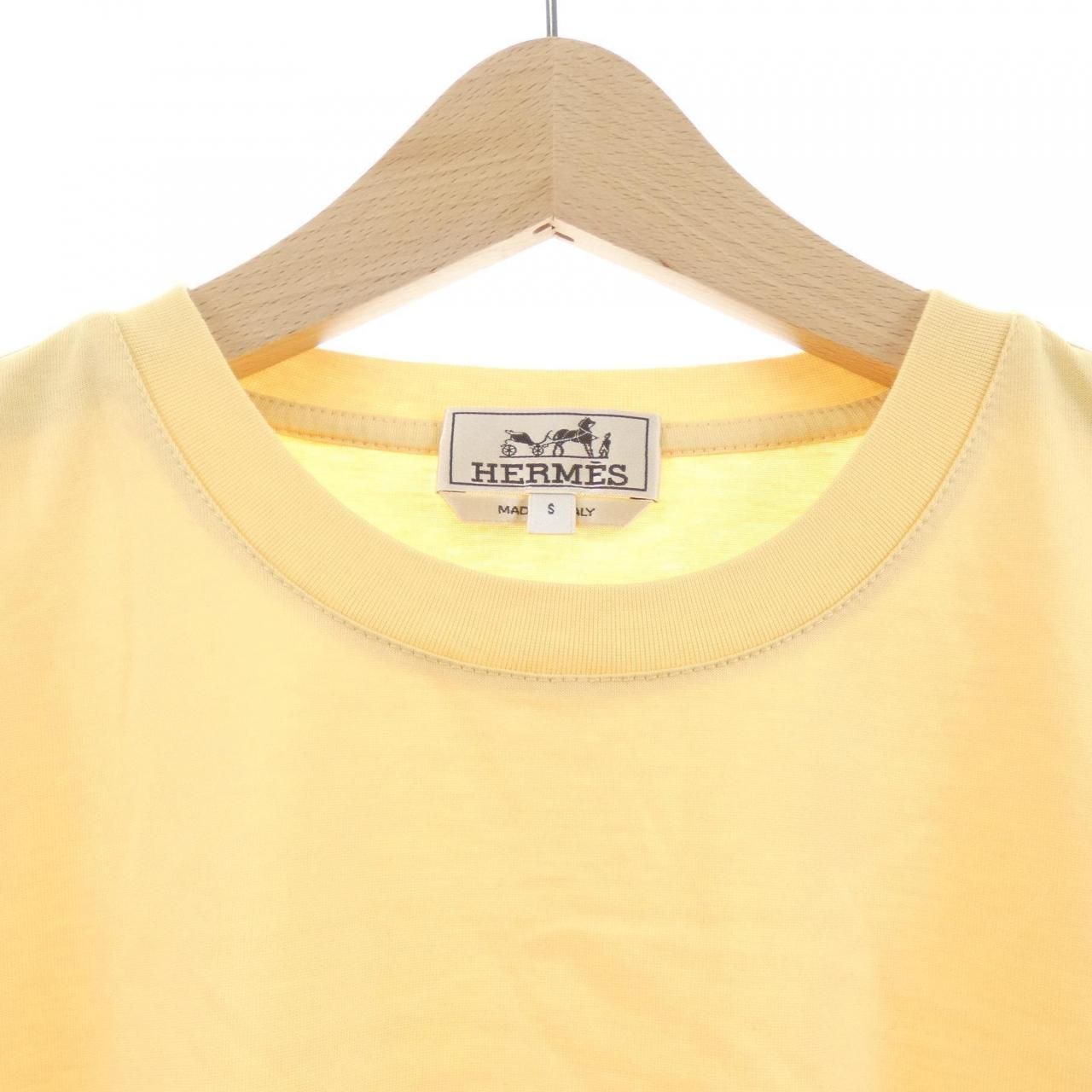Hermes Mini Leather Patch Jeu D'adress T-Shirt — view 5