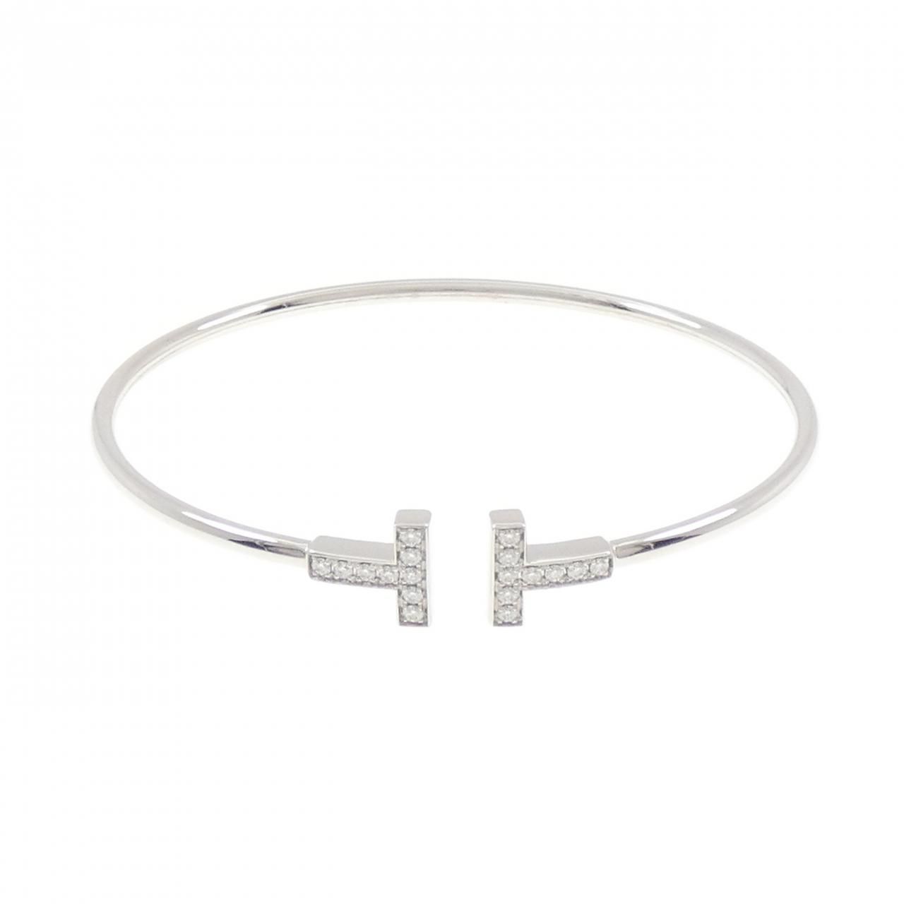 Tiffany & Co T Wire Bangle Bracelet
