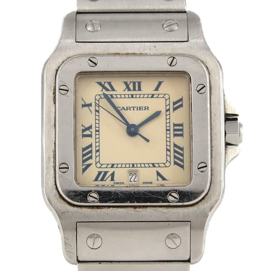 Cartier Santos Galbe LM SS Quartz Watch