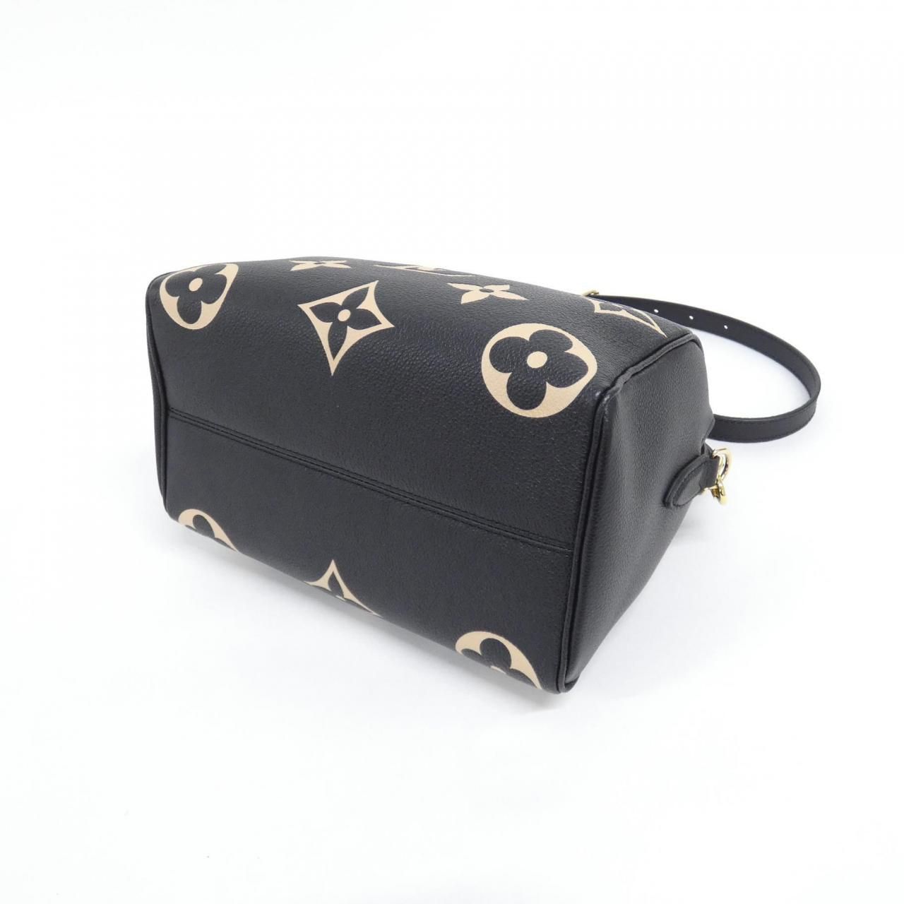 Louis Vuitton Bicolor Monogram Empreinte Speedy Bandouliere 25 cm Boston — view 2