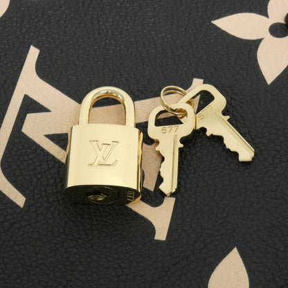Louis Vuitton Bicolor Monogram Empreinte Speedy Bandouliere 25 cm Boston — view 5