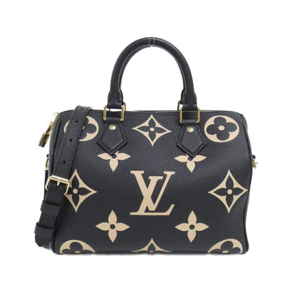 Louis Vuitton Bicolor Monogram Empreinte Speedy Bandouliere 25 cm Boston