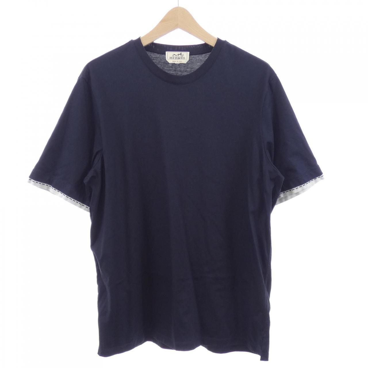 Hermes Detail Saddle Stitch T-Shirt