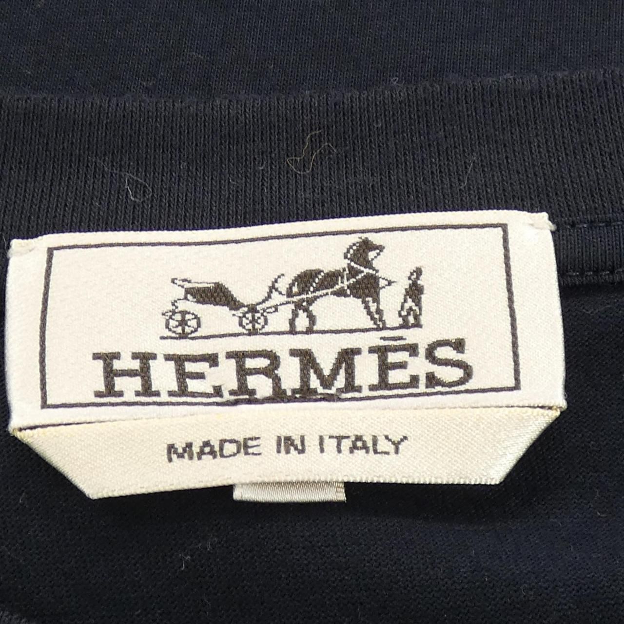 Hermes Detail Saddle Stitch T-Shirt — view 4
