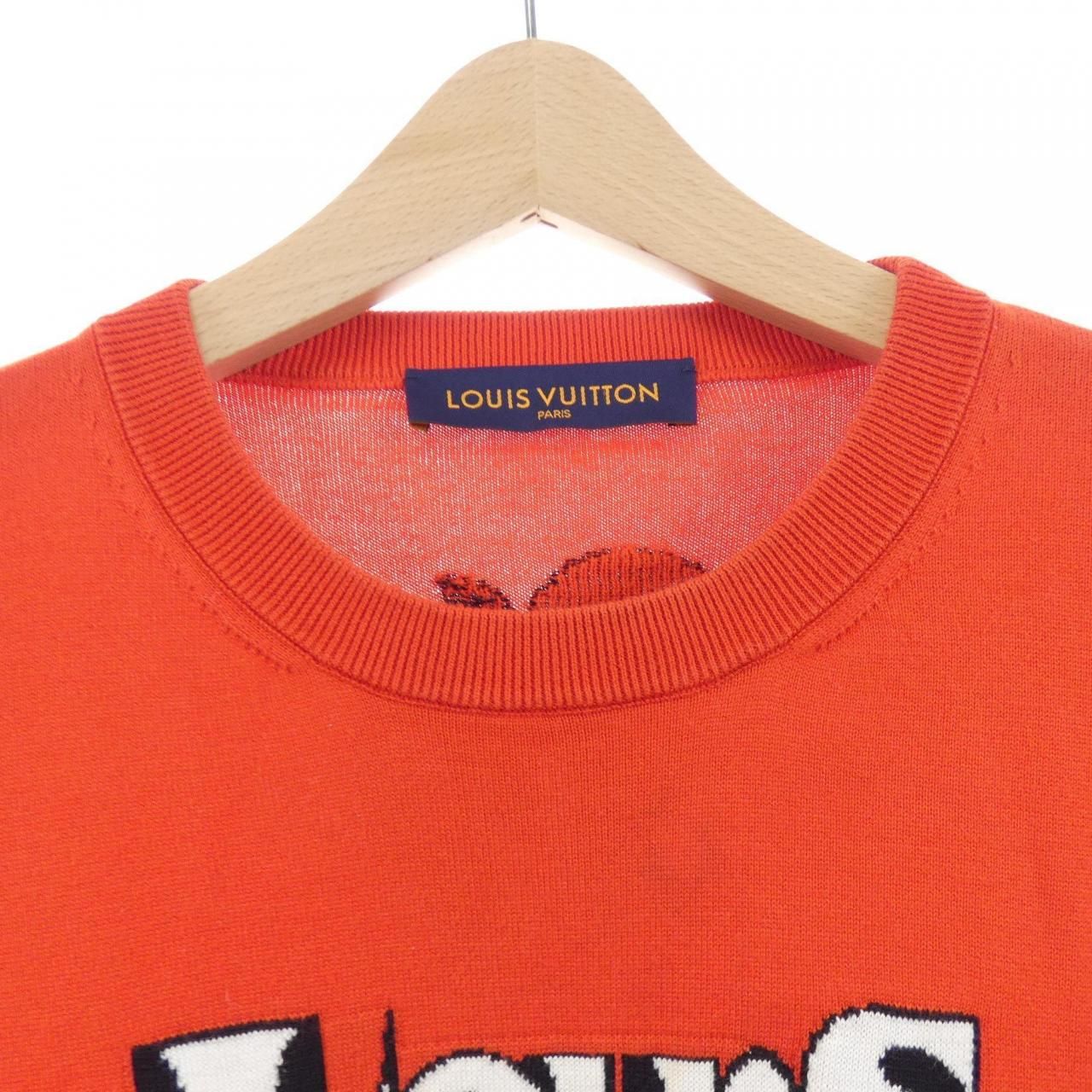 Louis Vuitton Graphic Short Sleeve T-Shirt Knit Sweater — view 5