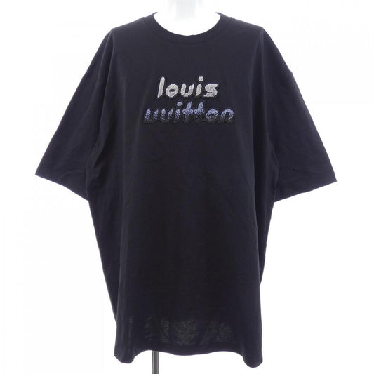 Louis Vuitton Beads Embroidered Cotton T-Shirt