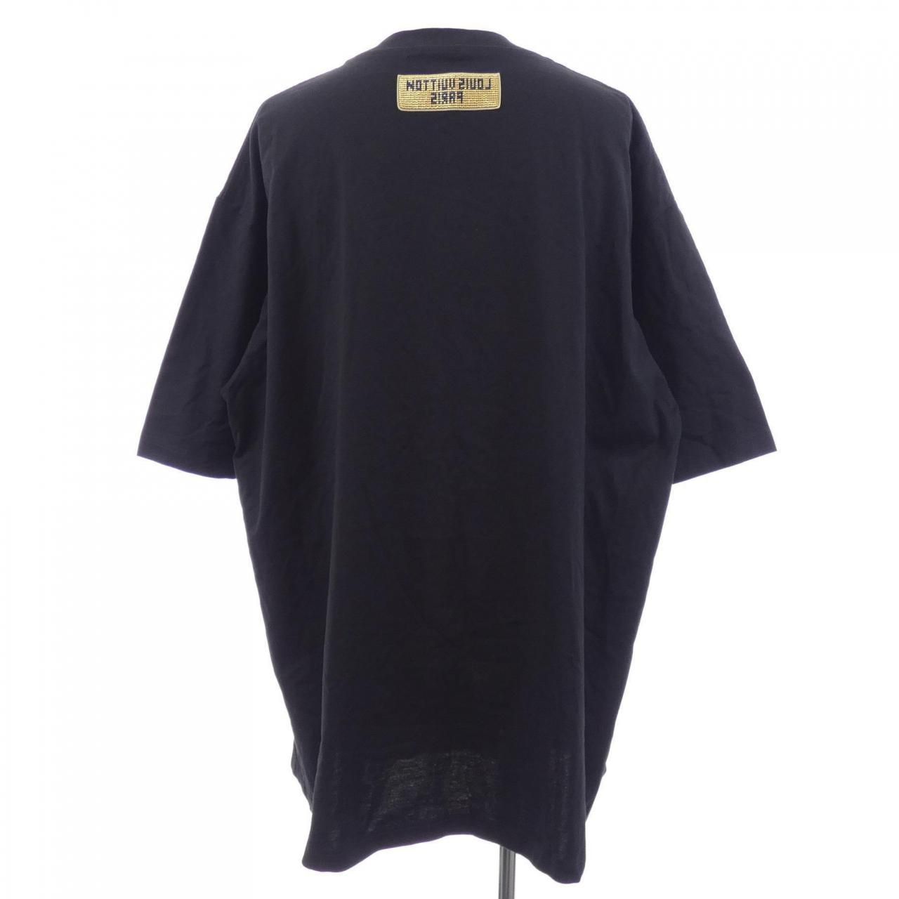 Louis Vuitton Beads Embroidered Cotton T-Shirt — view 2