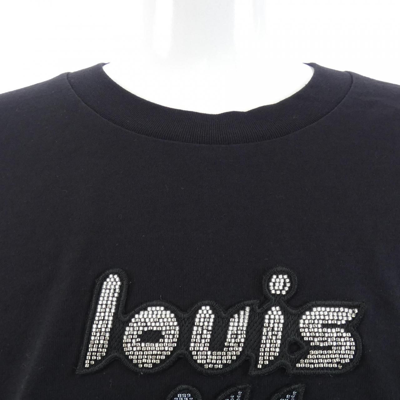 Louis Vuitton Beads Embroidered Cotton T-Shirt — view 5