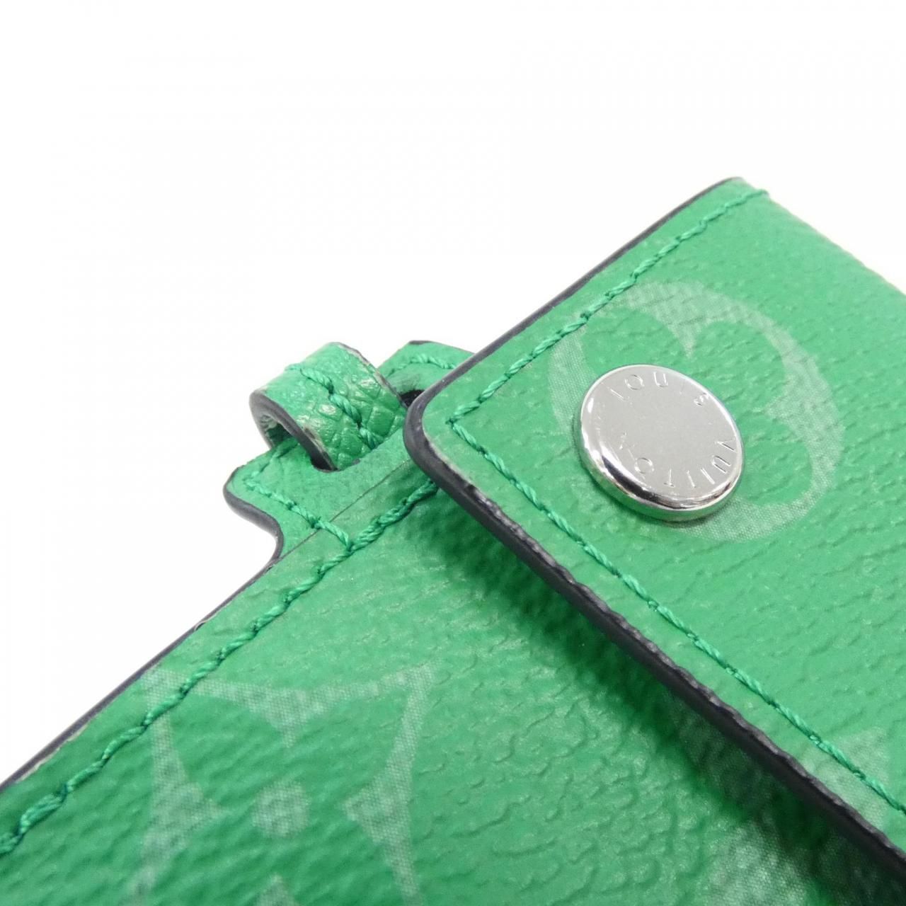 Louis Vuitton Monogram Eclipse Card Holder on Strap Passcase — view 3