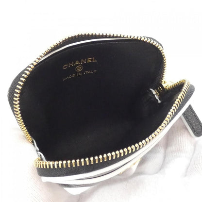 Chanel Coin Case Coin Purse Black — view 4
