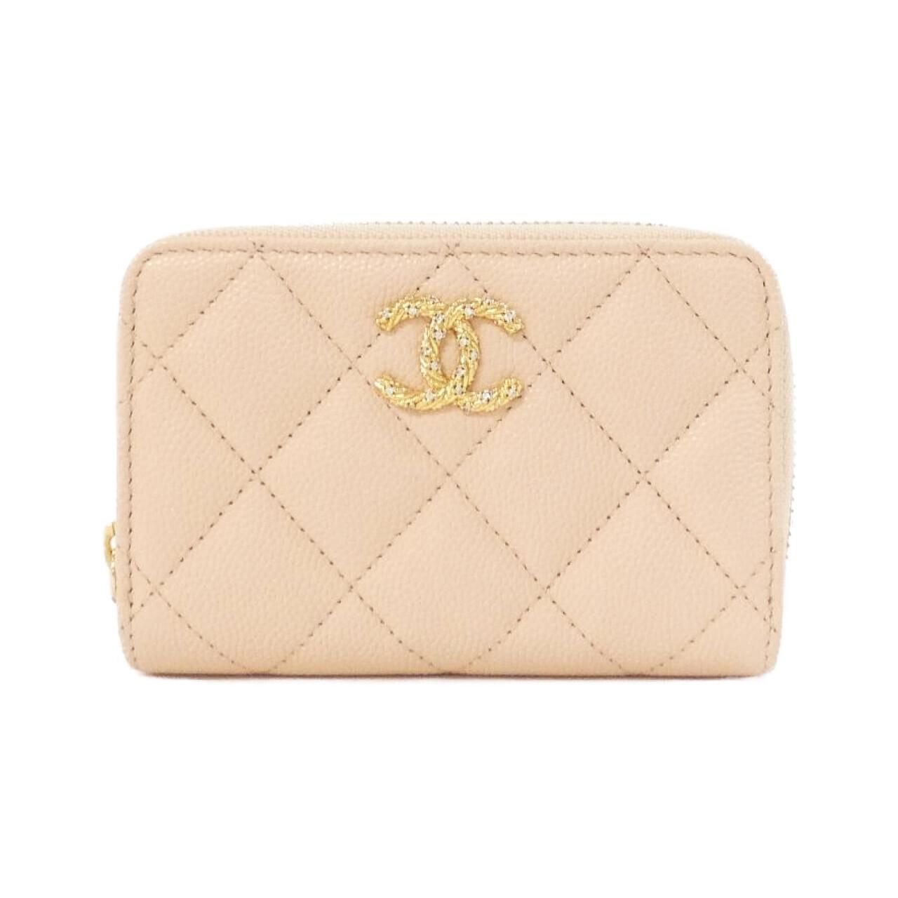 Chanel Coin Case Coin Purse Pink