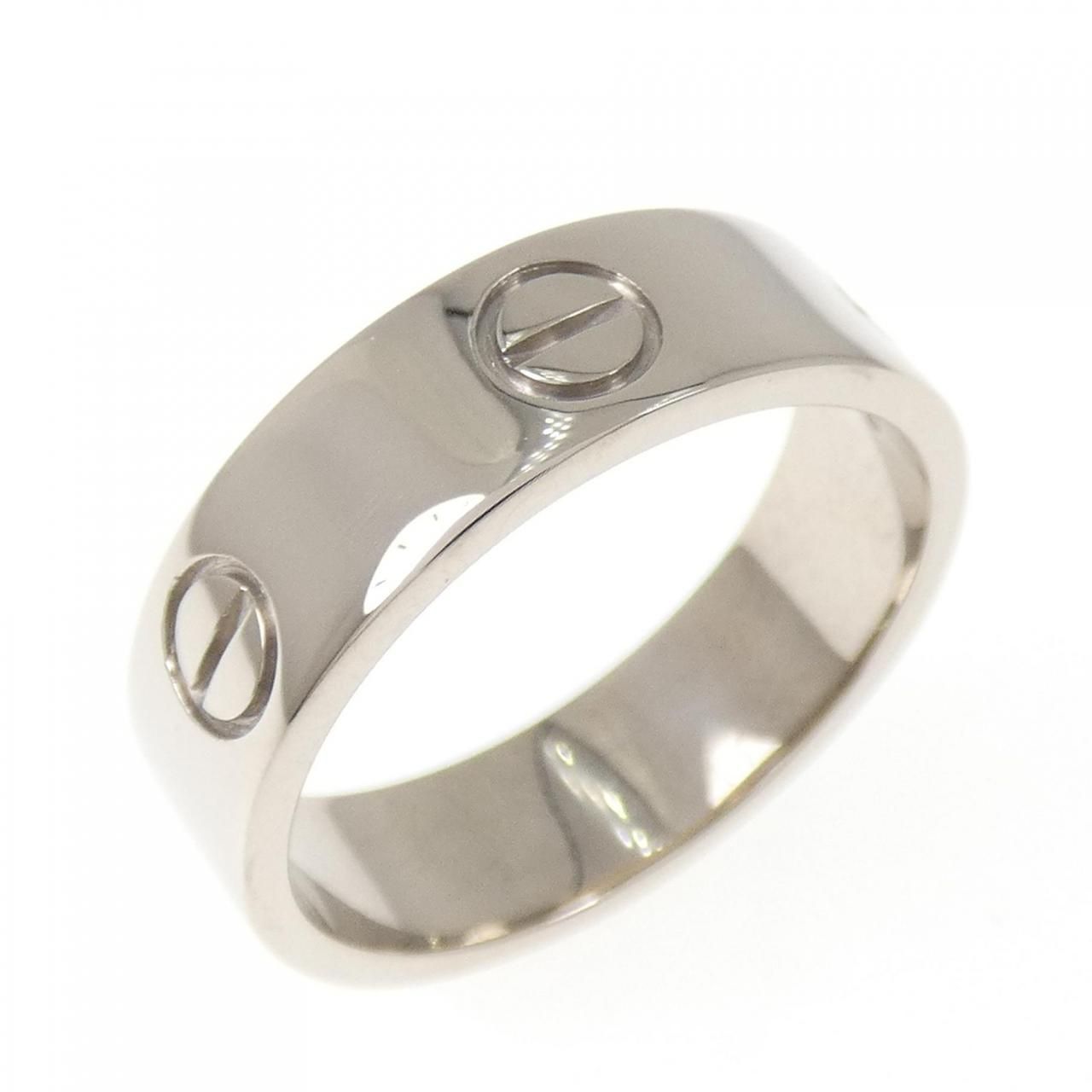 Cartier Love Ring White Gold