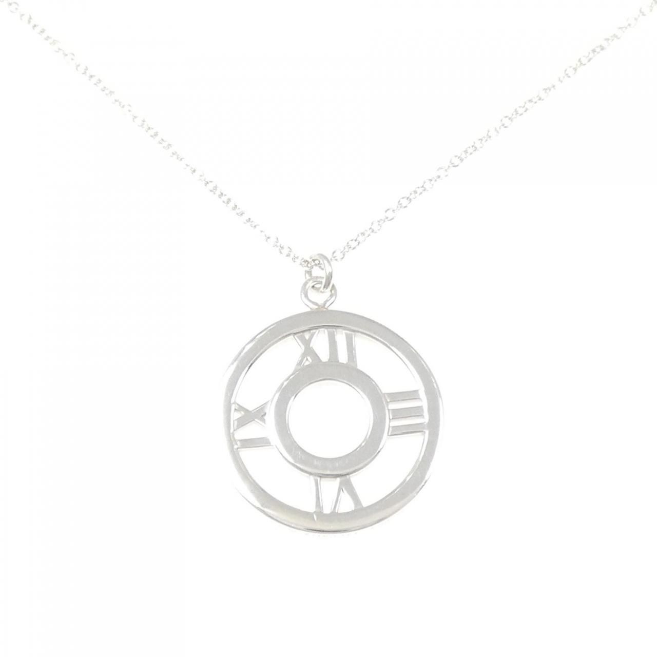 Tiffany & Co Atlas Open Medallion Necklace