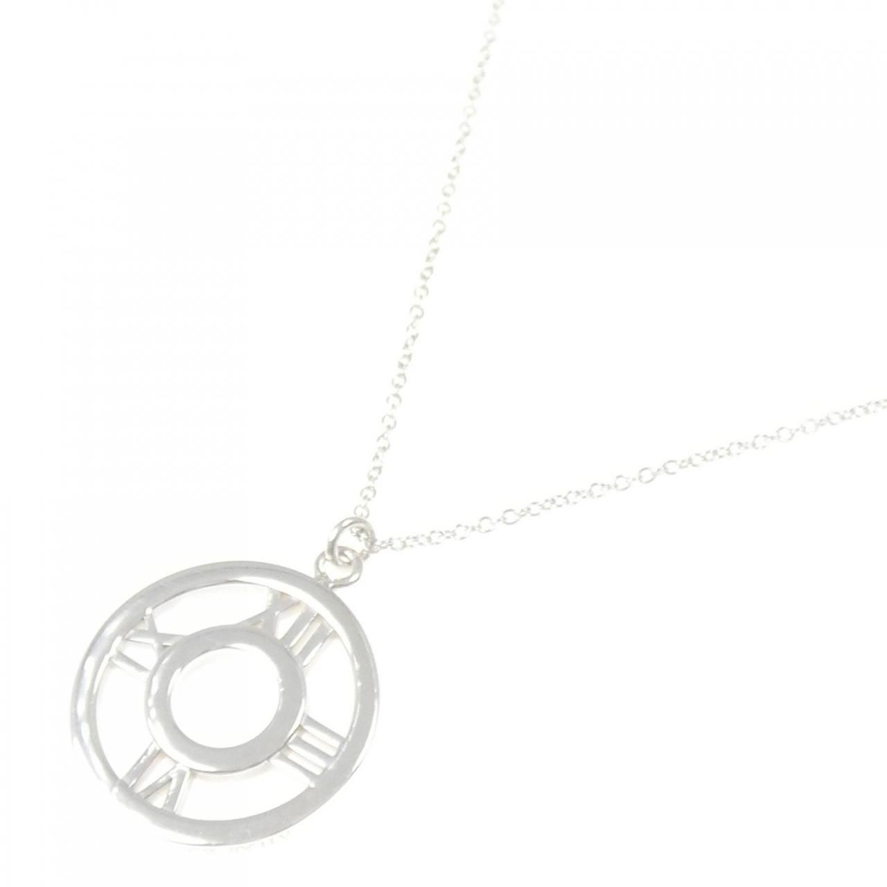 Tiffany & Co Atlas Open Medallion Necklace — view 2
