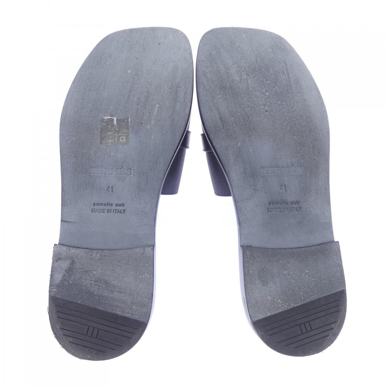 Hermes Gabriel Kelly Buckle Sandals — view 4