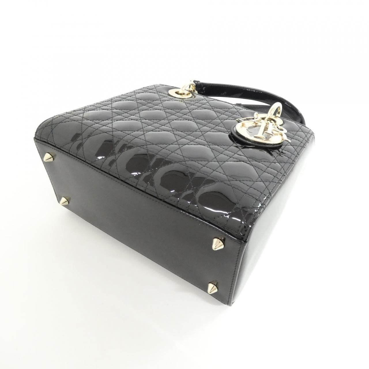 Dior Lady Bag Handbag Black — view 3