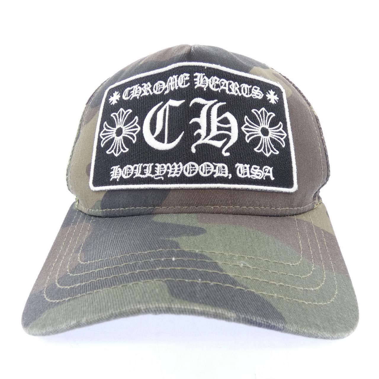 Chrome Hearts CH Patch Camo Trucker 304 Cap — view 2