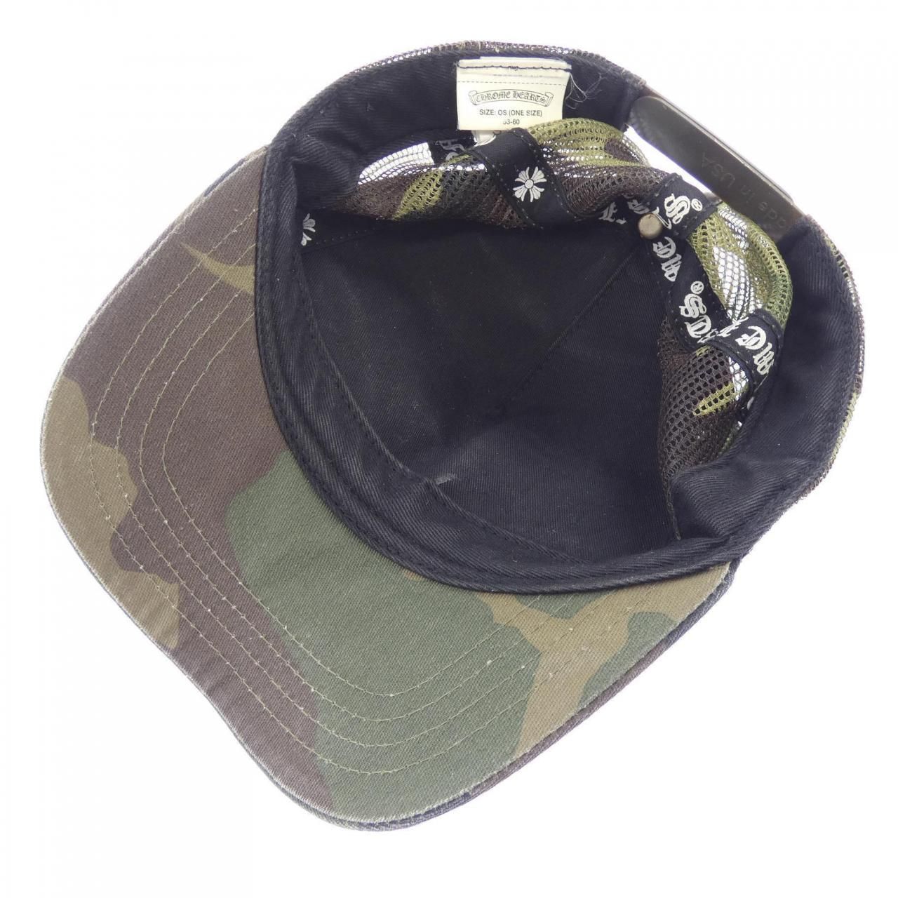 Chrome Hearts CH Patch Camo Trucker 304 Cap — view 5