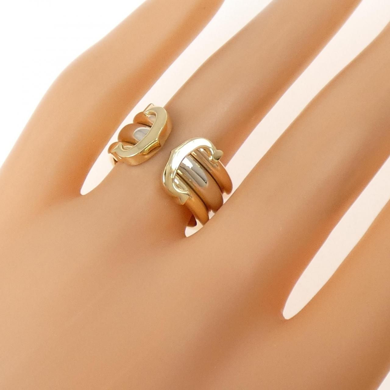 Cartier 2C Ring Gold — view 4
