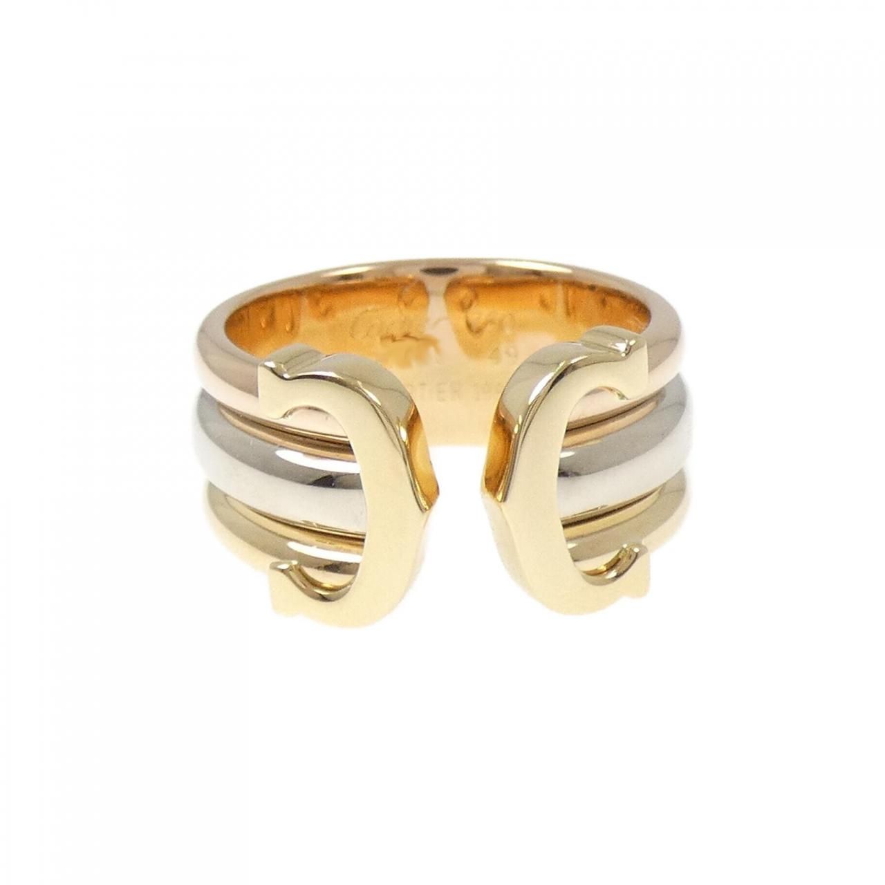 Cartier 2C Ring Gold — view 2