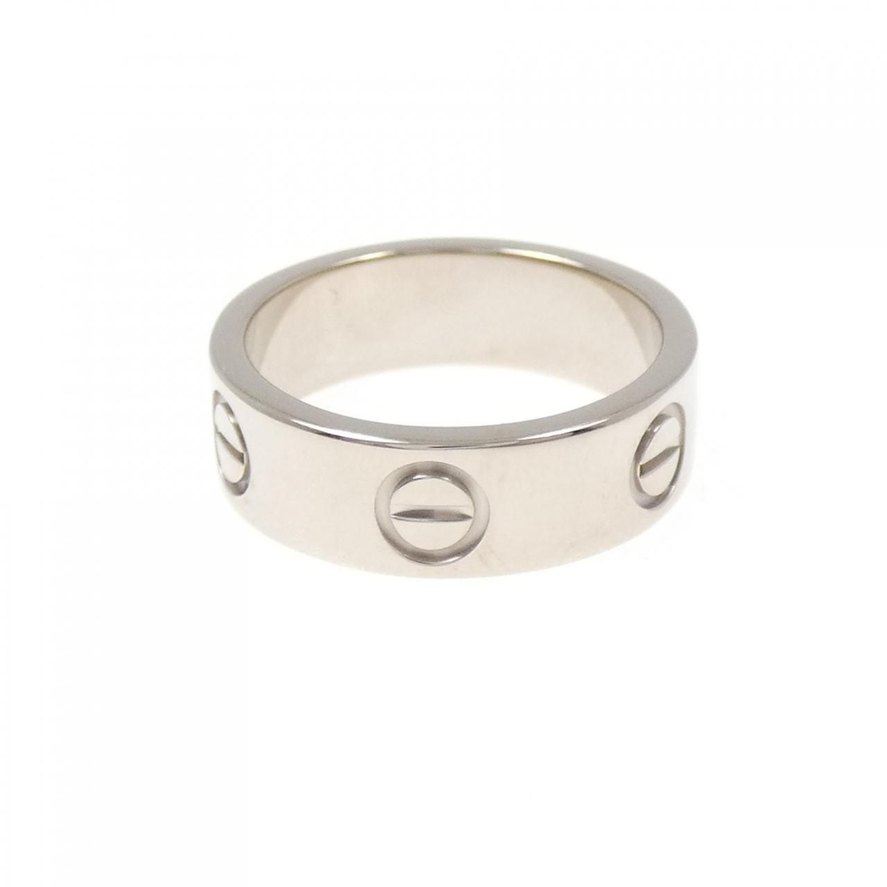 Cartier Love Ring White Gold — view 2