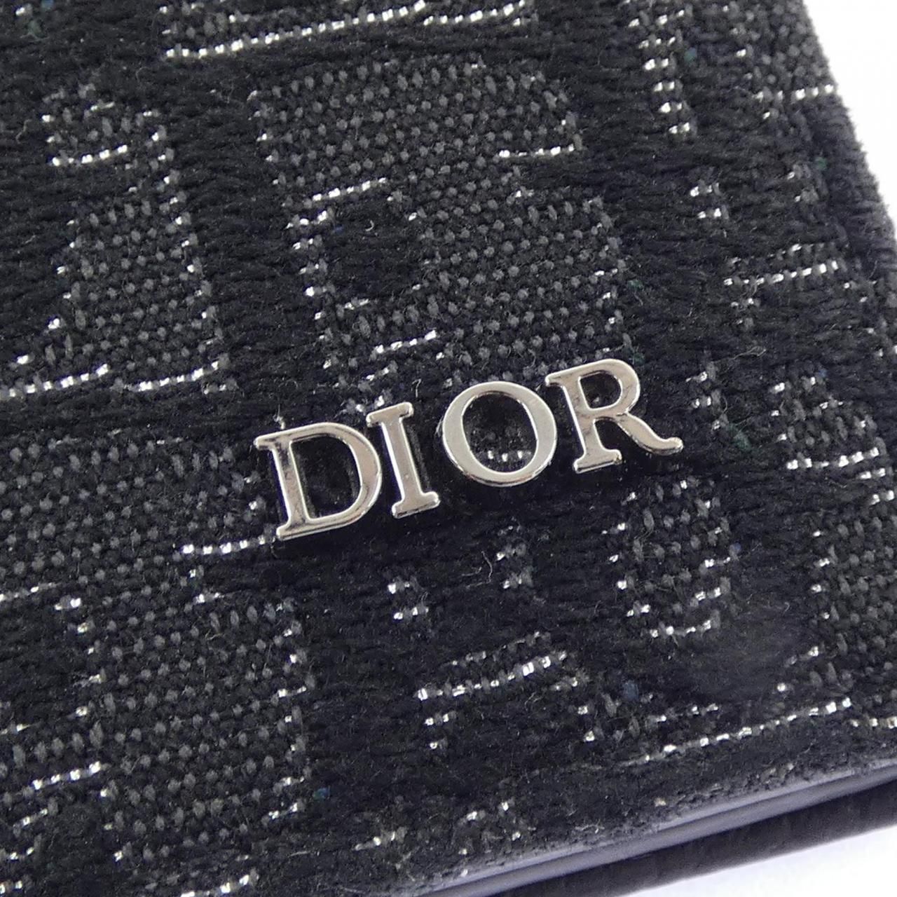 Dior Saddle Wallet Oblique Jacquard — view 3