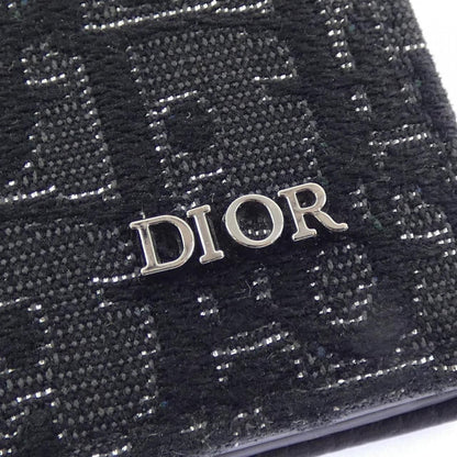 Dior Saddle Wallet Oblique Jacquard — view 3