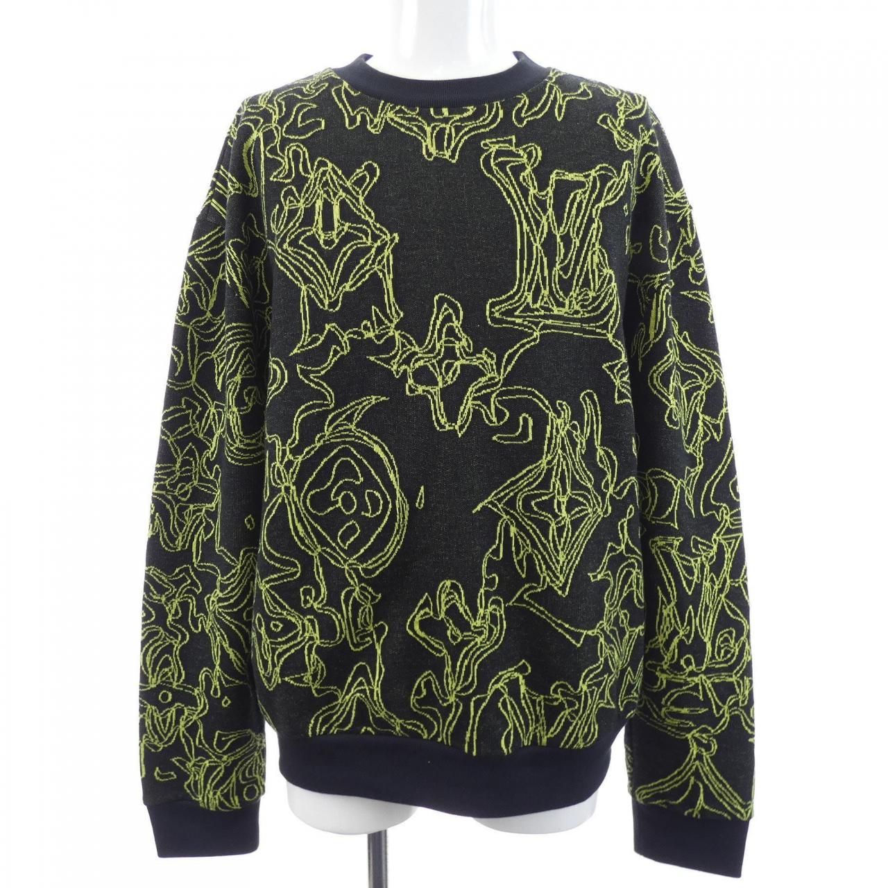 Louis Vuitton Monogram Cotton Crew Neck Sweatshirt