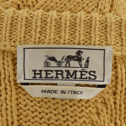 Hermes Knit Sweater Yellow — view 4