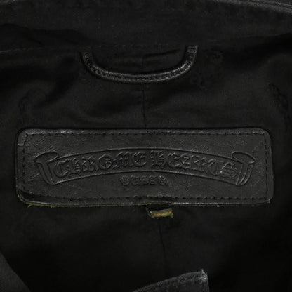 Chrome Hearts Chrry Bmb Lthr Slvs Jacket — view 4