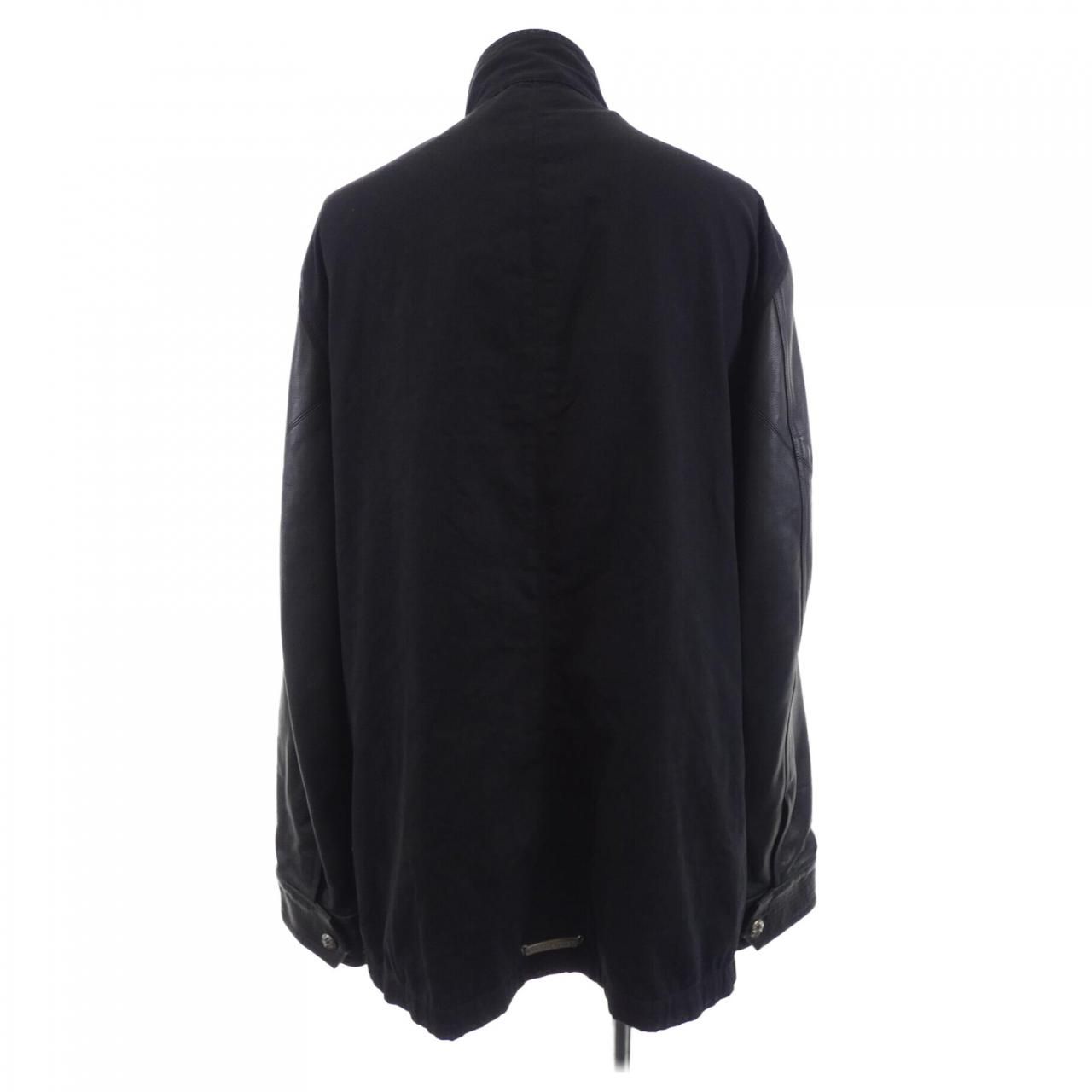 Chrome Hearts Chrry Bmb Lthr Slvs Jacket — view 2