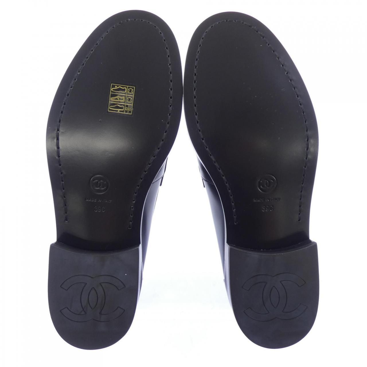 Chanel Loafers Shoes Black — view 4