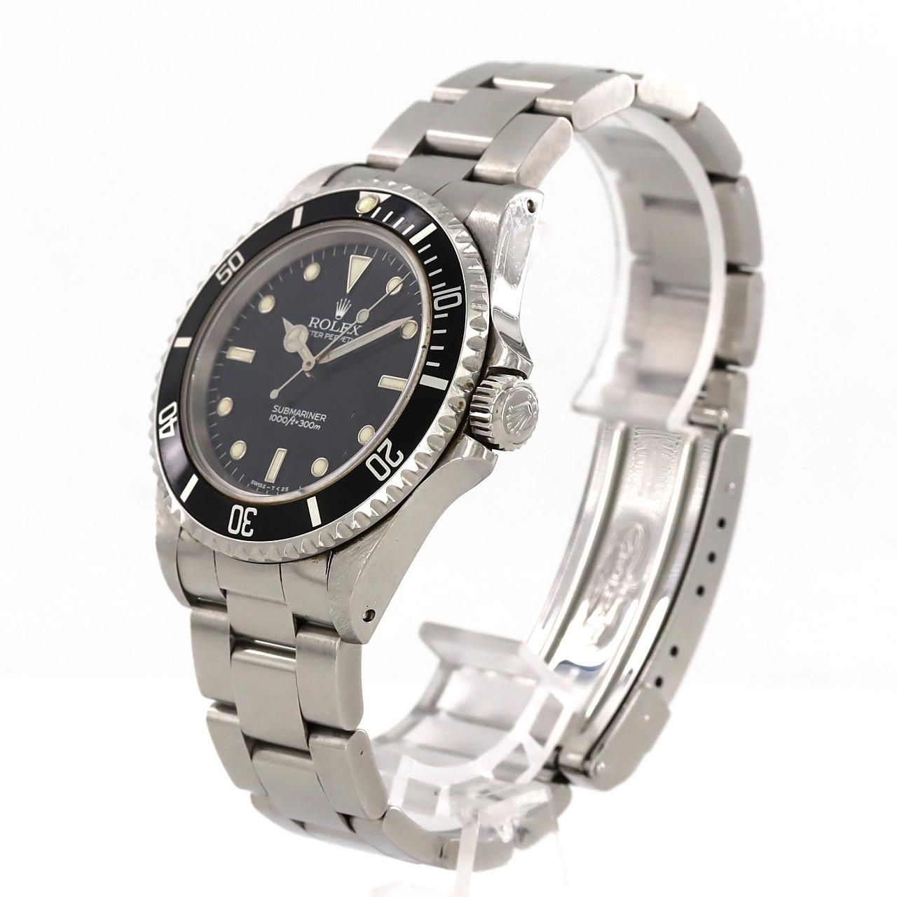 Rolex Submariner Non Date SS Automatic Winding Number Watch — view 2