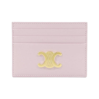 Celine Card Case Card Holders Pink