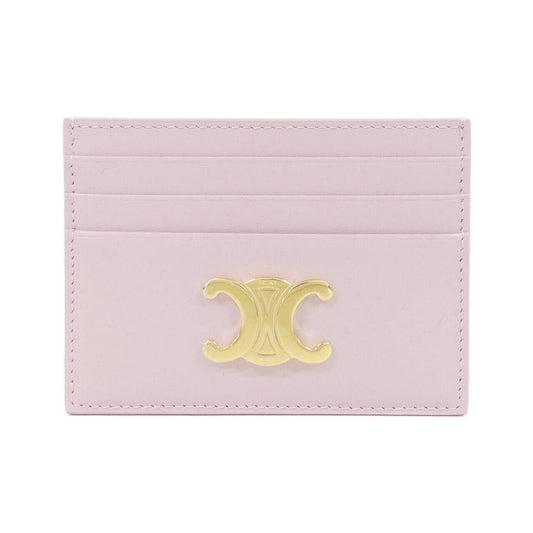 Celine Card Case Card Holders Pink
