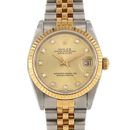 Rolex Datejust Automatic Winding Number Watch