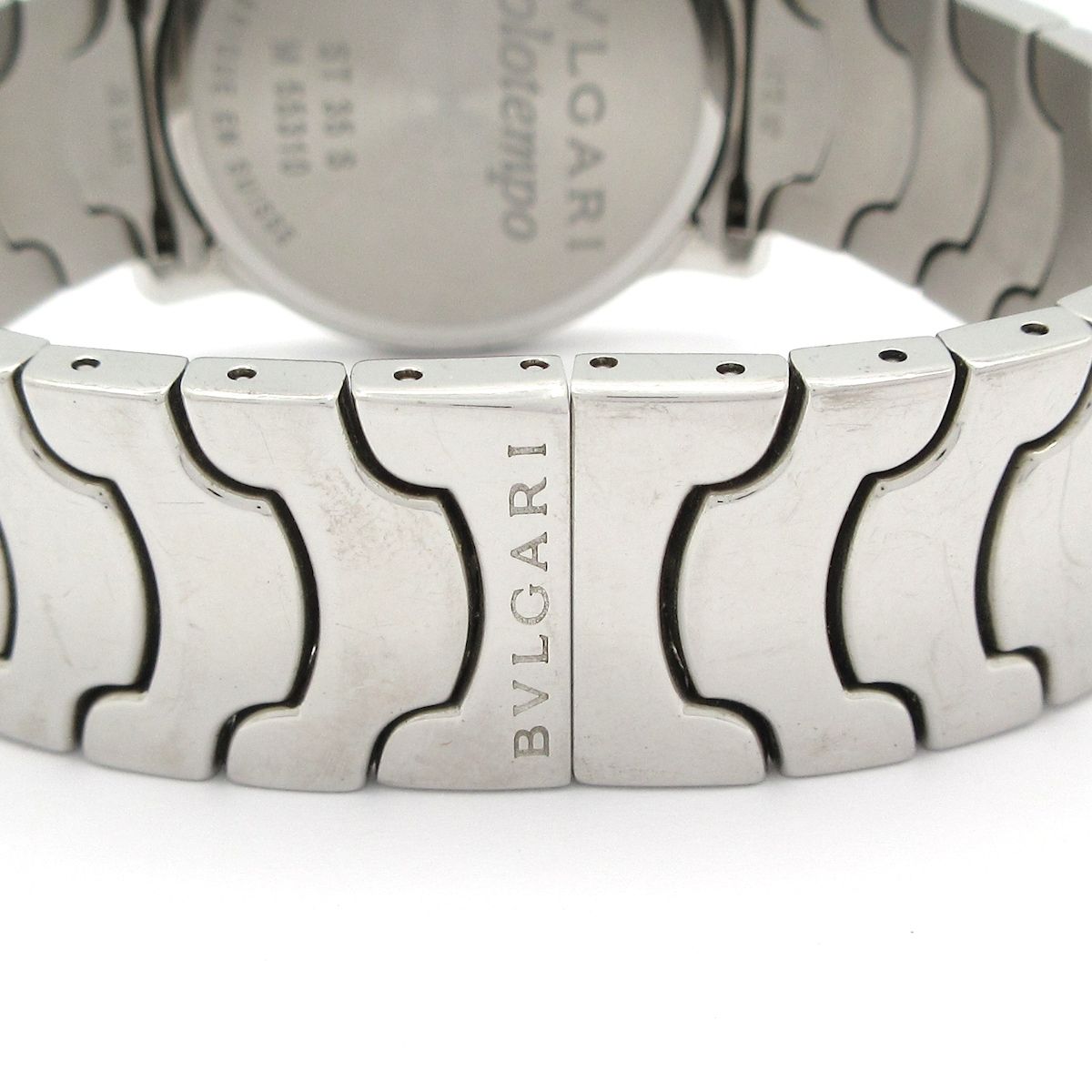Bvlgari Watch Solo Tempo Black Silver — view 6