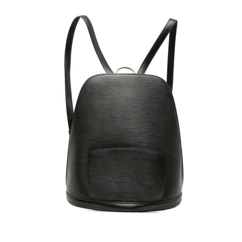 Louis Vuitton Epi Cobran Backpack Black Leather