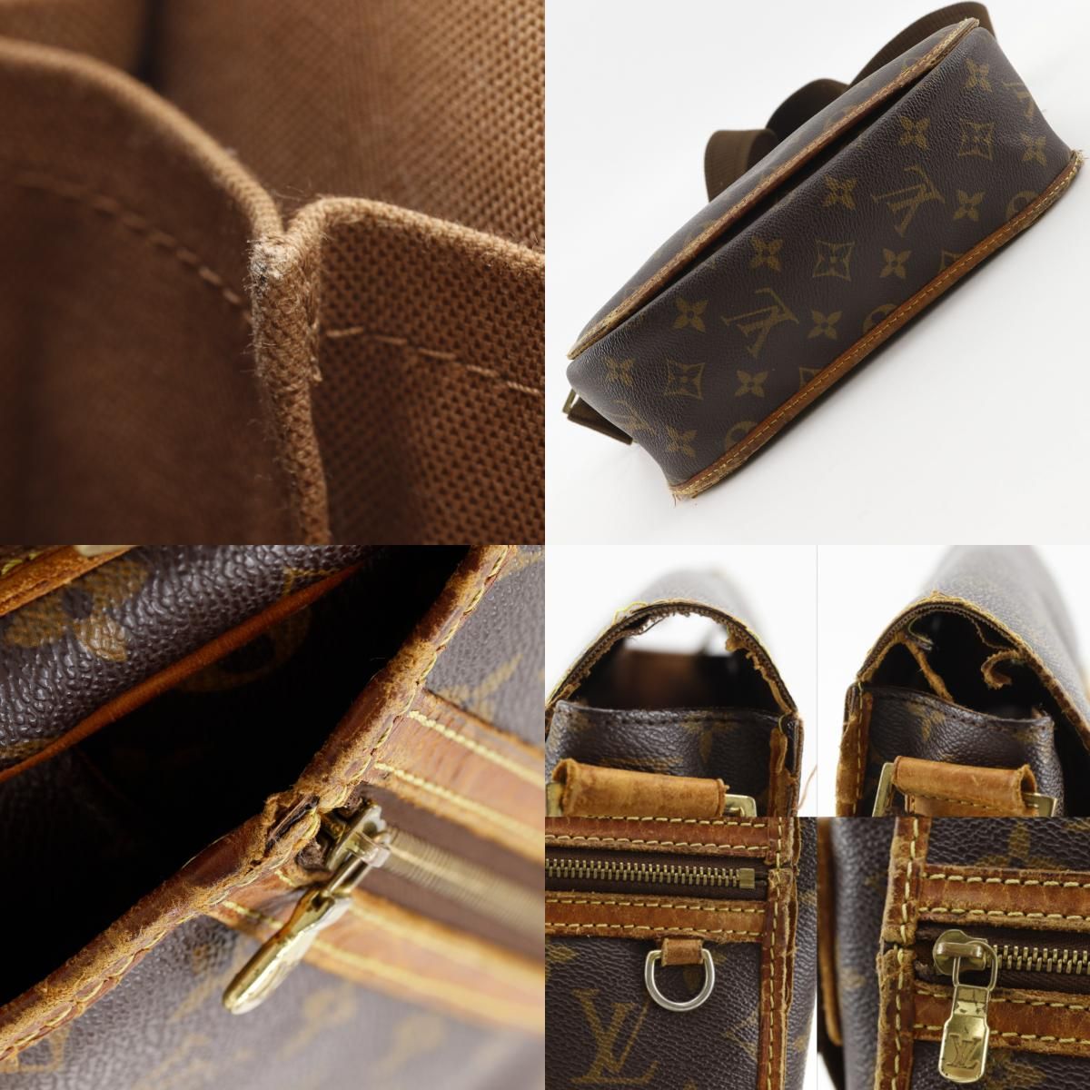 Louis Vuitton Messenger Bosford PM Monogram Canvas Brown Shoulder — view 8