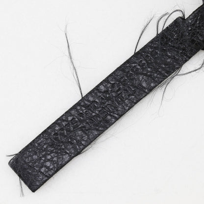 Balenciaga Neck Strap Logo Leather Black Key Holder — view 4