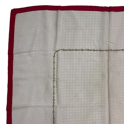 Chanel Logo Scarf Ivory — view 2