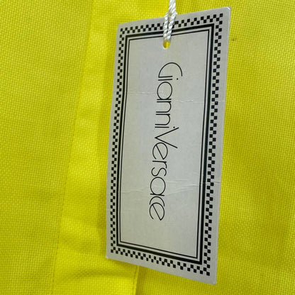 Versace Gianni Shirt Blouse Long Sleeve Yellow 40 — view 7