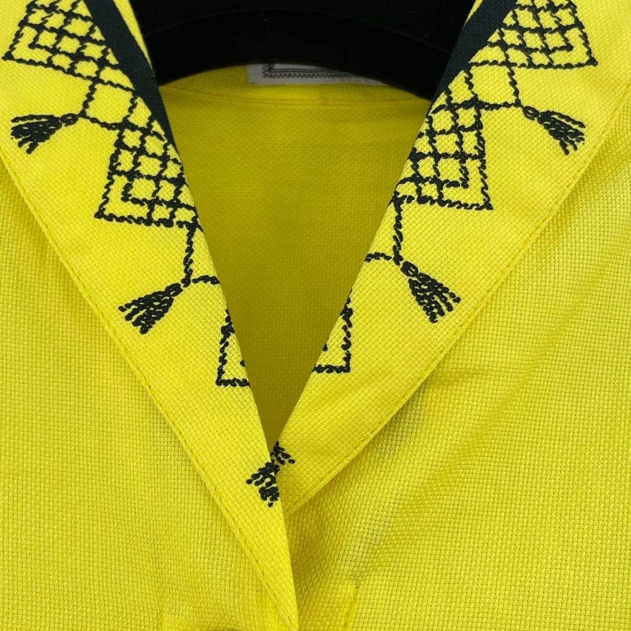 Versace Gianni Shirt Blouse Long Sleeve Yellow 40 — view 4