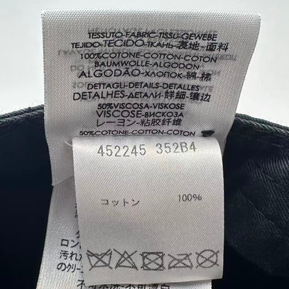 Balenciaga Cap Embroidery Logo Black — view 4